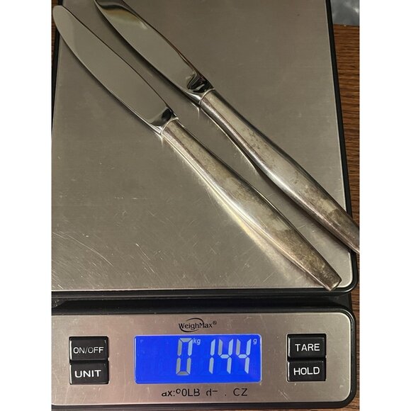 2 Sterling Silver Kirk & Son SIGNET 1958 Silverware Fork Dinner Flatware - Picture 8 of 8